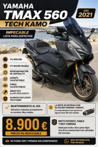 Yamaha TMAX 560 Tech Kamo 2021
