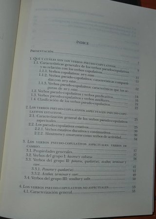 *Los predicativos *Los verbos pseudo-copulativos