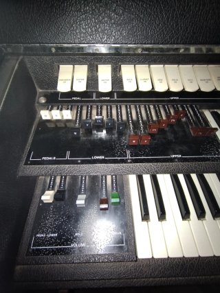Órgano  Godwin,órgano FARFISA, va por separado