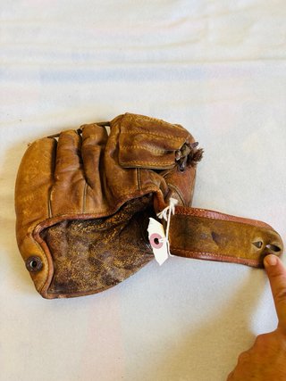 Guante Béisbol Vintage Antiguo