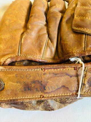 Guante Béisbol Vintage Antiguo