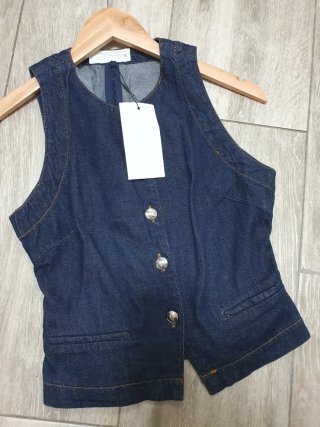 Chaleco vaquero Zara
