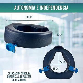 OrtoPrime Elevador WC Adultos BLANDO 10cm