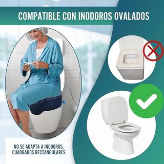 OrtoPrime Elevador WC Adultos BLANDO 10cm