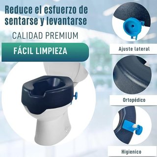 OrtoPrime Elevador WC Adultos BLANDO 10cm