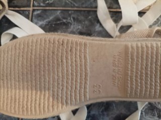 Sandali per bambina T31 e T33 con pizzo bianco