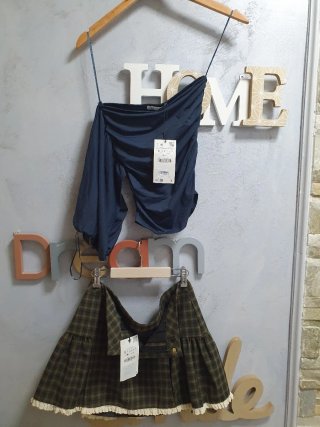 Conjunto Zara Falda y Pantalón