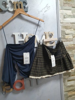 Conjunto Zara Falda y Pantalón