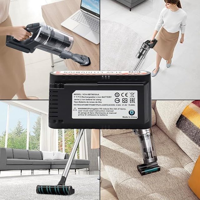 MXJFYY Batería 21,6V 3,5Ah Samsung Jet 75 90