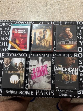 Lote 6 Film DVD Azione/Avventura/Fantascienza