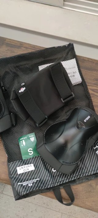 Protecciones Oxelo Talla S Patinaje