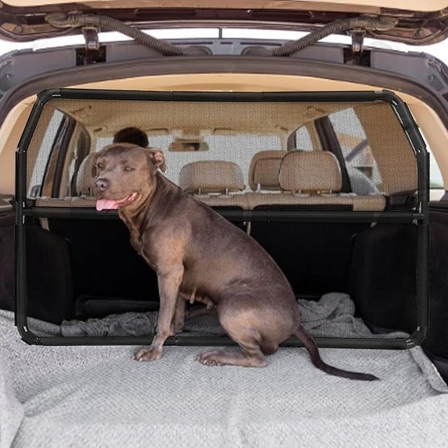 TAZZOR Rejilla Separadora Perros Coche 142cm Ancho