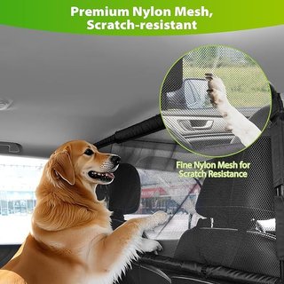 TAZZOR Rejilla Separadora Perros Coche 142cm Ancho