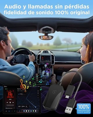 Lepwings Adaptador Carplay inalámbrico