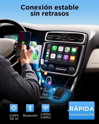 Lepwings Adaptador Carplay inalámbrico