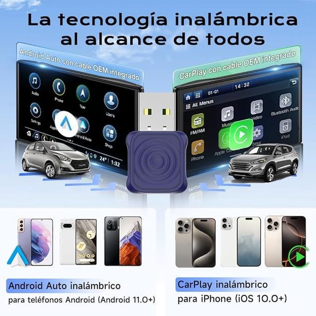 Carlinkit Mini Ultra Wireless CarPlay Android Auto