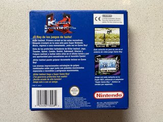 Juego Killer Instinct Nintendo GameBoy CON CHAPA!