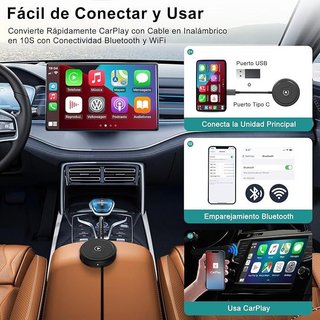 Anytrox CarPlay Inalámbrico para iPhone