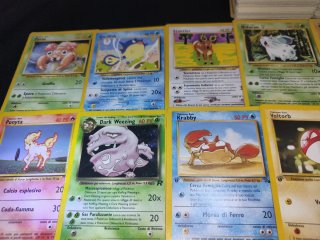 268 carte Pokémon con Vintage