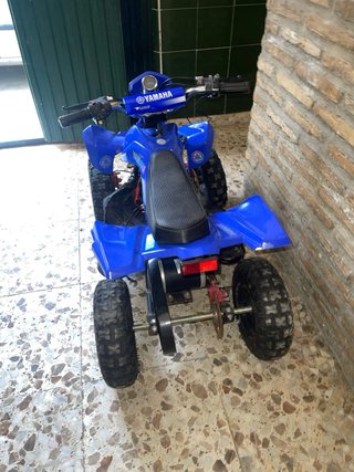 Miniquad Eléctrico Yamaha Azul