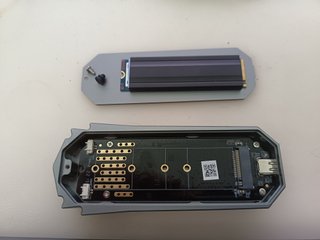 External SSD Yottamaster + 512 GB Samsung