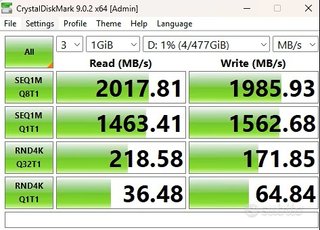External SSD Yottamaster + 512 GB Samsung