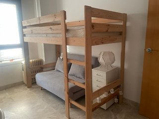 Litera madera maciza alta
