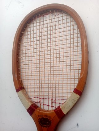 Raqueta Spalding Antigua Madera + Funda