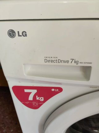 Lavadora LG Direct Drive 7kg