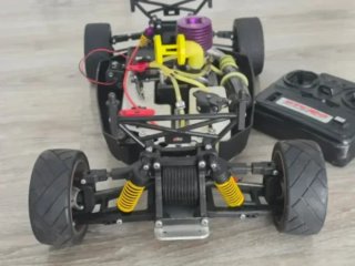 Coche RC Gasolina 1/10 54cm + Emisora BYC