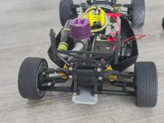 Coche RC Gasolina 1/10 54cm + Emisora BYC