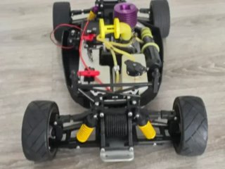 Coche RC Gasolina 1/10 54cm + Emisora BYC