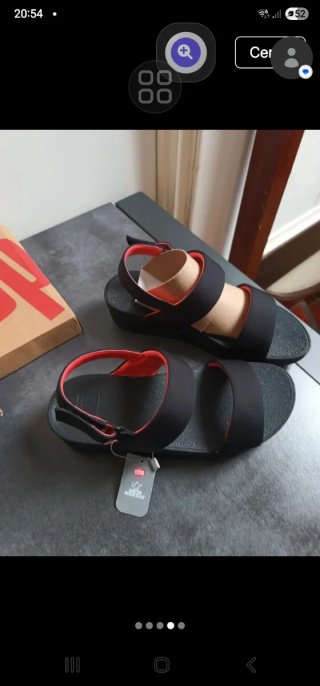 Sandali Fitflop Neri e Rossi