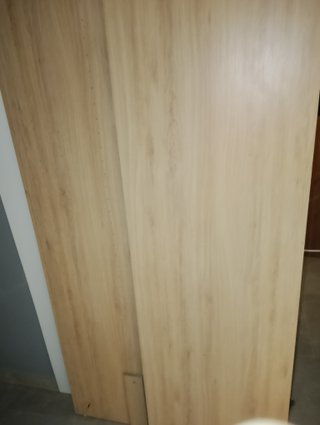 Armario Spaceo madera marrón200cm x 60cm