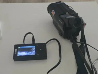 Sony Handycam CCD-TR411E Video8 XR funcionando per