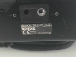 Sony Handycam CCD-TR411E Video8 XR funcionando per