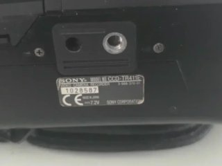Sony Handycam CCD-TR411E Video8 XR funcionando per
