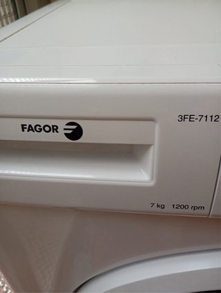 Lavadora Fagor 7kg 1200 rpm