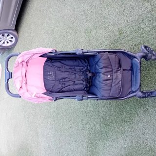 Silla de paseo rosa