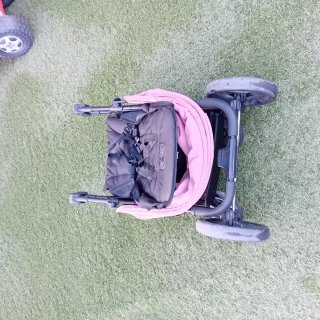 Silla de paseo rosa