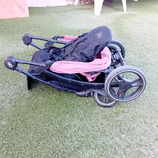 Silla de paseo rosa