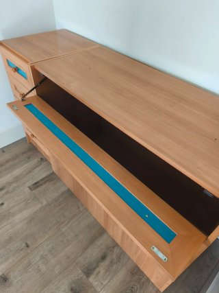 Conjunto cama, arcón y cajonera