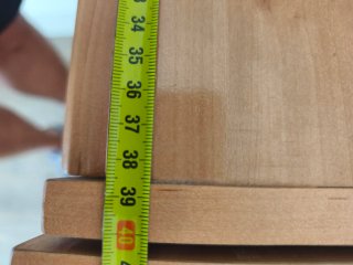 Conjunto cama, arcón y cajonera
