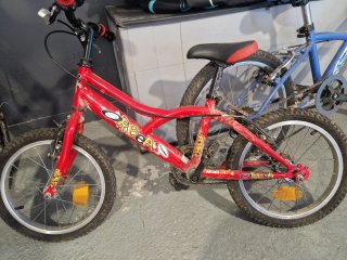 Bicicleta infantil Orbea roja