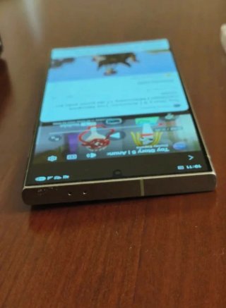Samsung S24 Ultra 12GB e 256GB dorato + Custodia