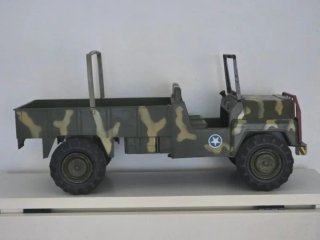Camión Militar Moltó Vintage 64cm Made in Spain