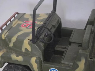 Camión Militar Moltó Vintage 64cm Made in Spain