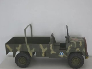 Camión Militar Moltó Vintage 64cm Made in Spain