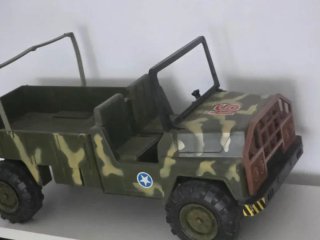 Camión Militar Moltó Vintage 64cm Made in Spain