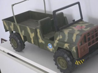Camión Militar Moltó Vintage 64cm Made in Spain